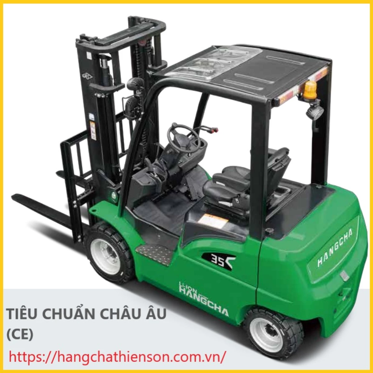 Xe nâng 10 tấn hoạt động ngoài trời