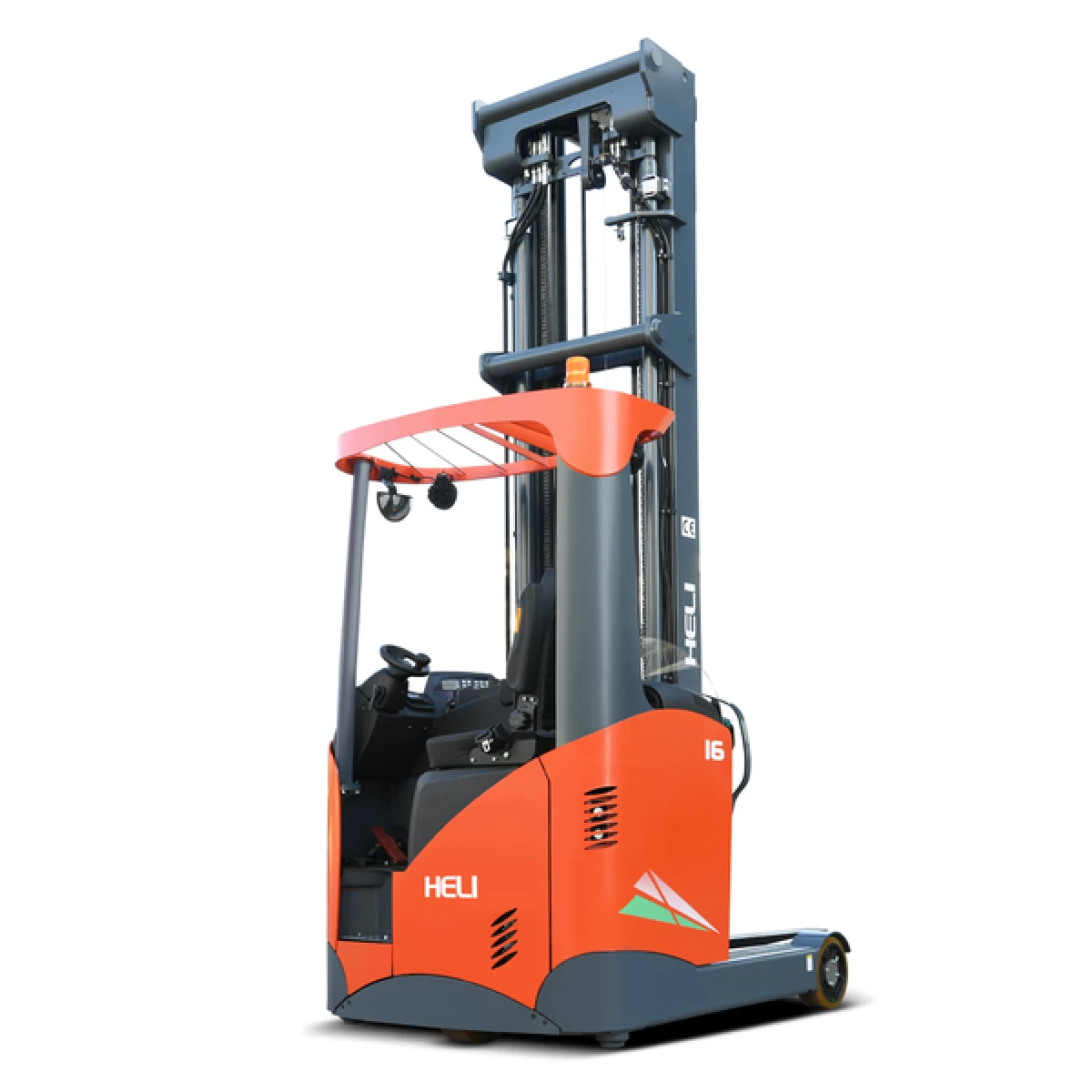 Cấu tạo xe nâng reach truck