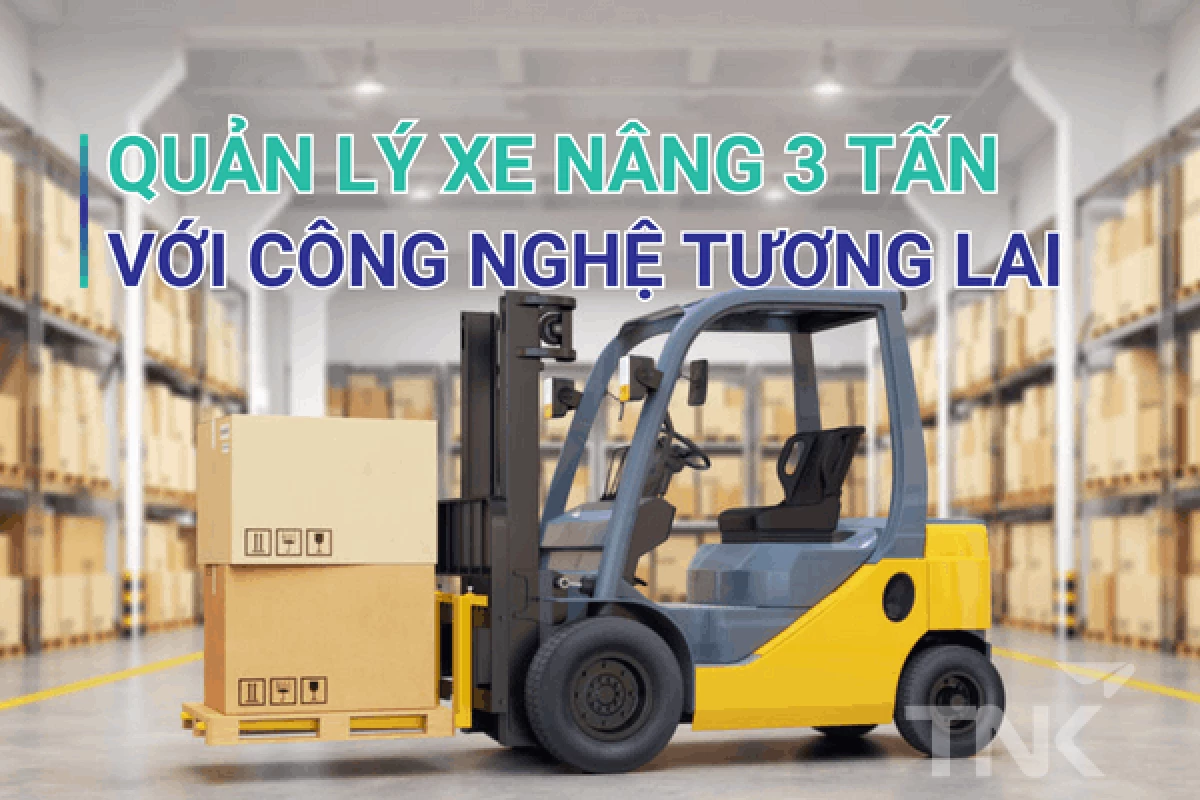 Hệ thống quản lý xe nâng IoT hiện đại