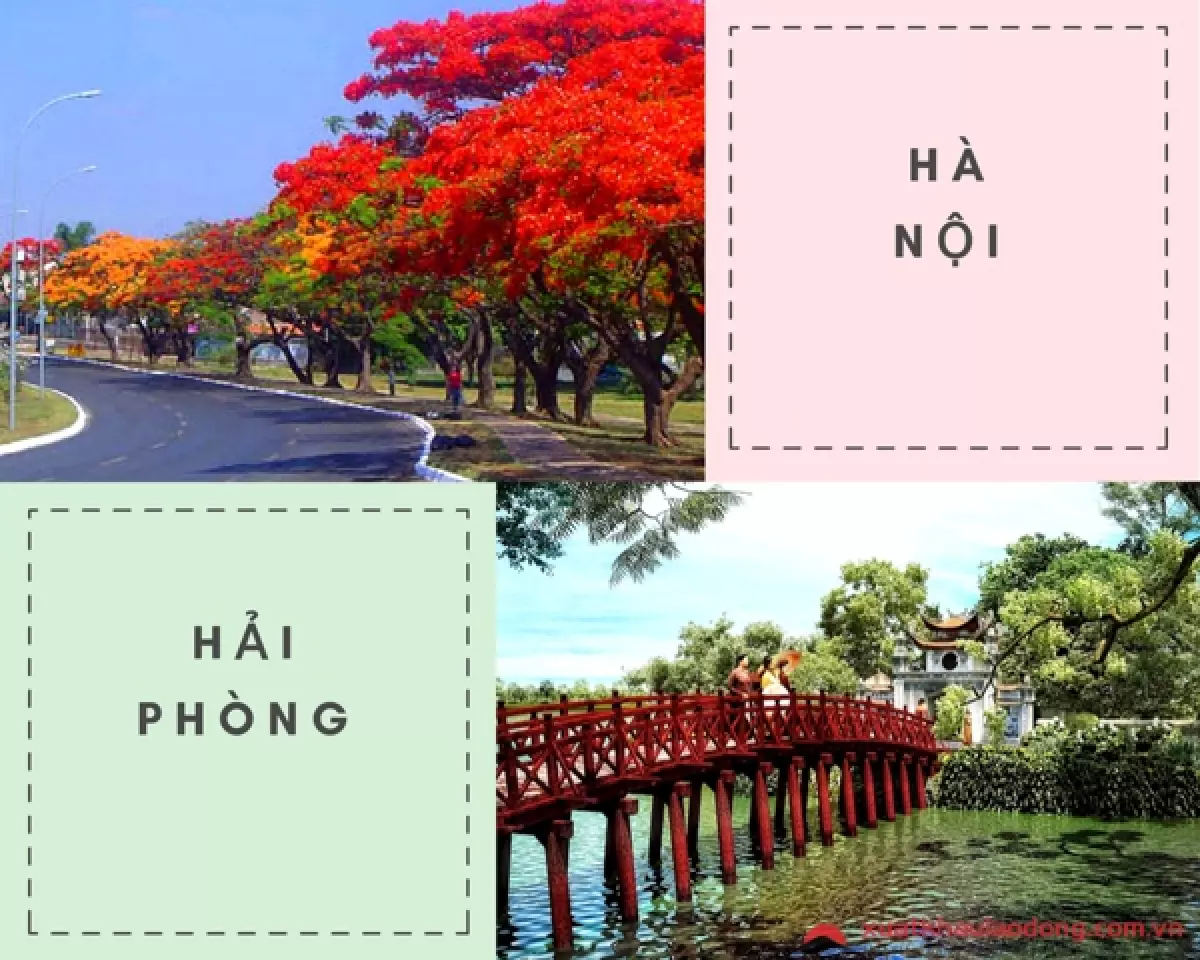 Bản đồ Hải Phòng đến Hà Nội