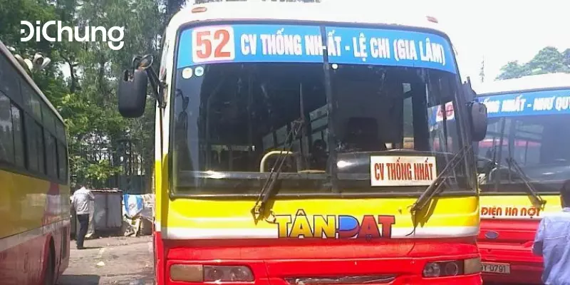 xe bus Hà Nội Bắc Ninh tuyến 52A