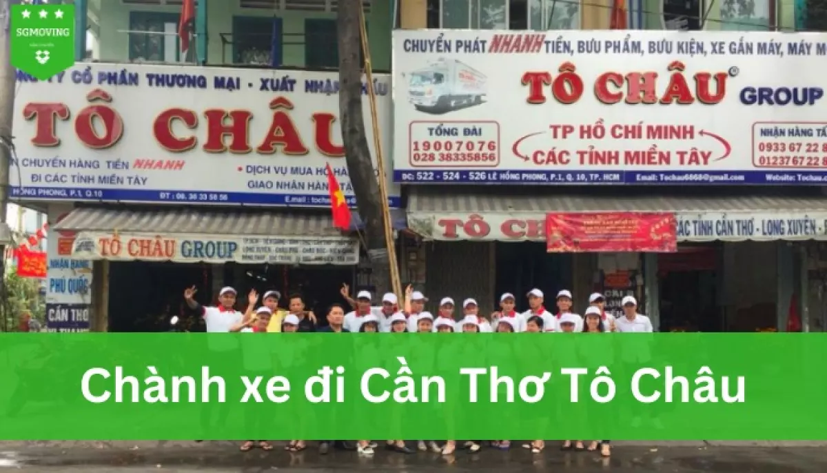 Chành xe Tô Châu đi Cần Thơ