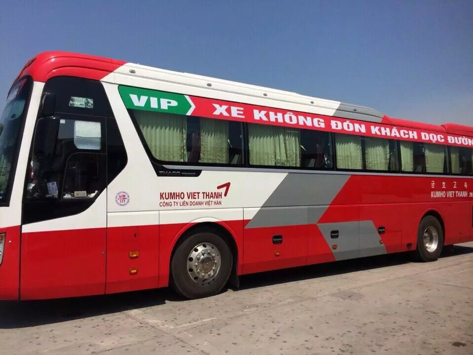 Nhà xe Kumho Việt Thanh tuyến Hà Nội đi Bắc Ninh